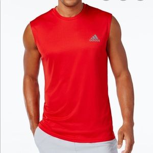 Adidas Climalite SHORT SLEEVE Red